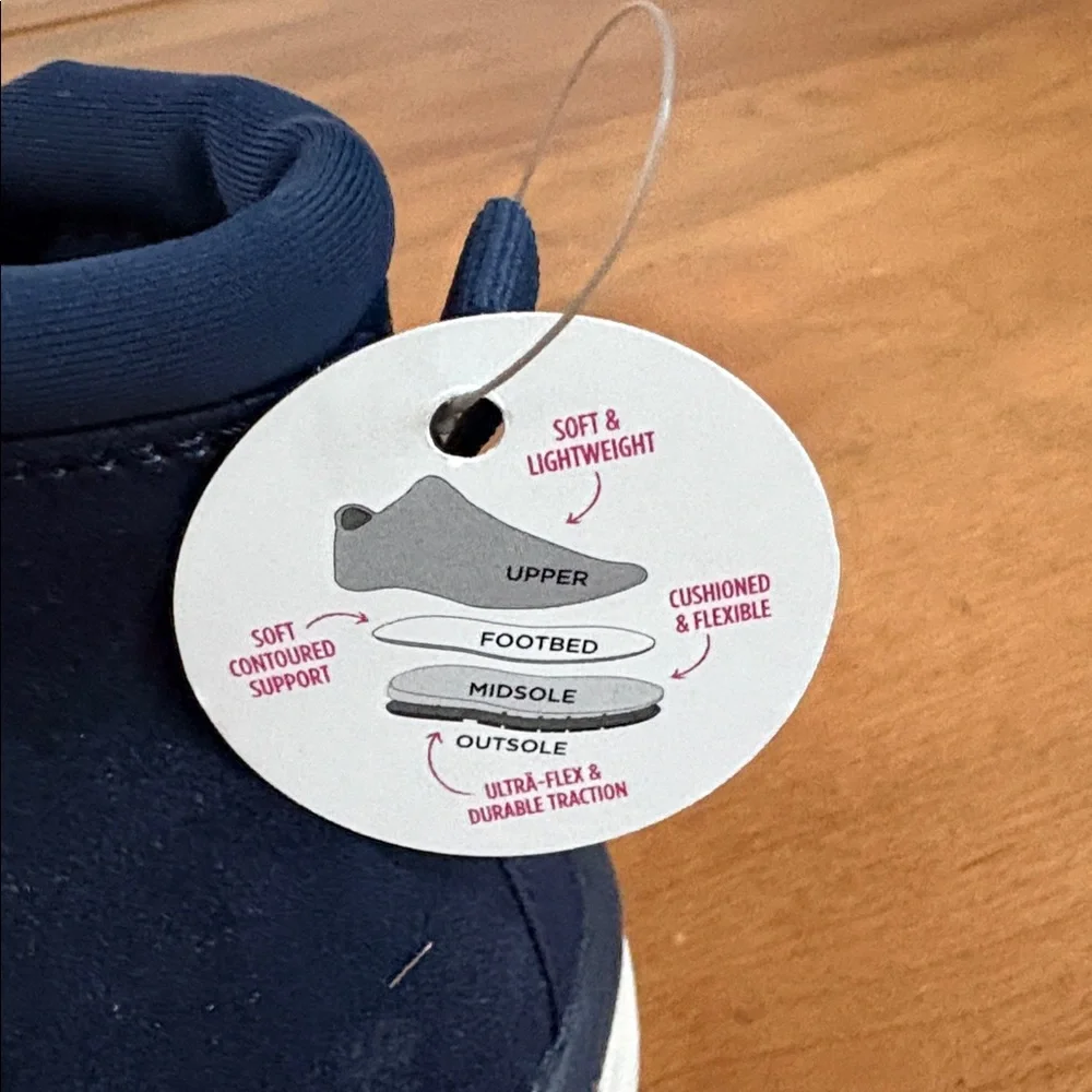 Ryka Women's Navy Niah Ankle Slip-On Wedge Shoes Size 9.5 - Picture 12 of 14